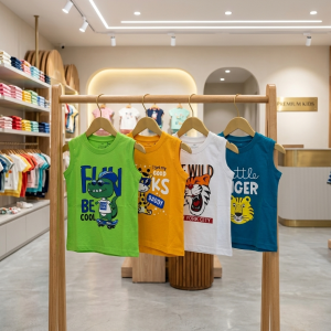 4 Pcs Kids Maggie Cotton T-Shirt Combo